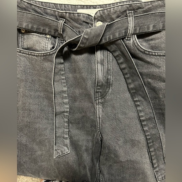 Topshop Paperbag Waist Jeans - Picture 4 of 6